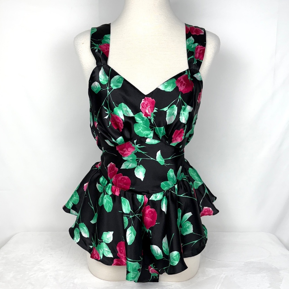 Vintage Floral Romper